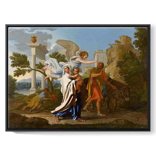 La Fuite en Égypte (framed canvas)