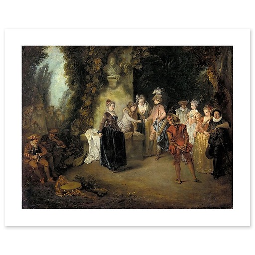 L’Amour au théâtre français (art prints)