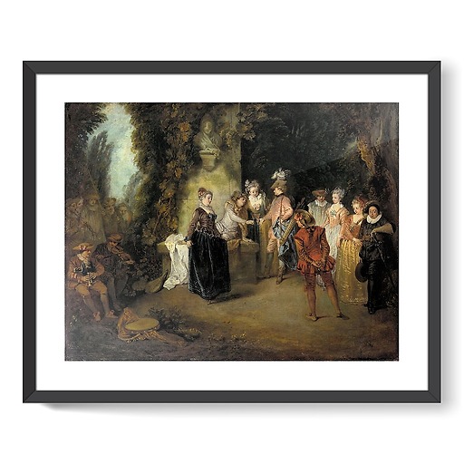 L’Amour au théâtre français (framed art prints)