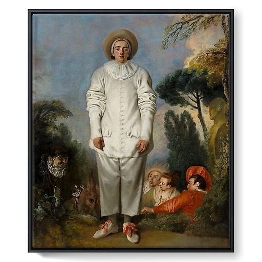 Pierrot, dit autrefois le Gilles (framed canvas)