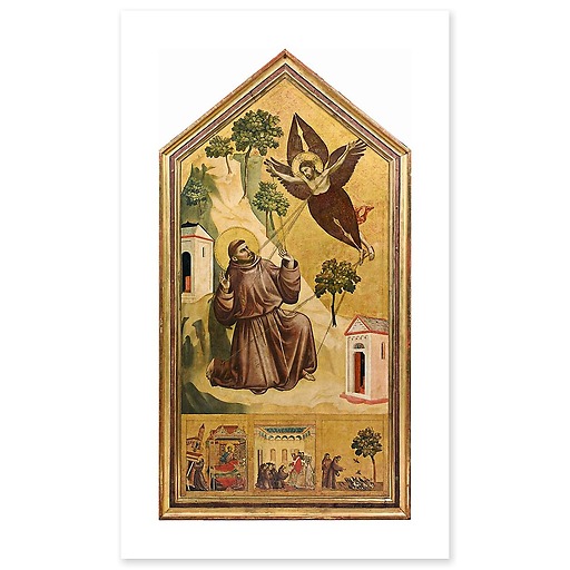 Saint François d'Assise recevant les stigmates (art prints)