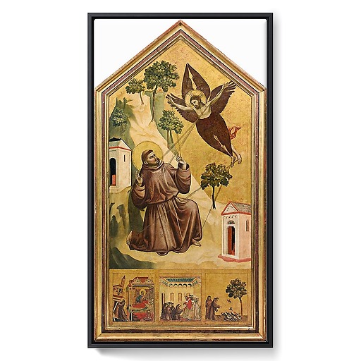 Saint François d'Assise recevant les stigmates (framed canvas)