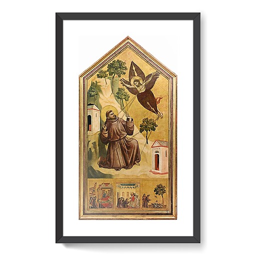 Saint François d'Assise recevant les stigmates (framed art prints)