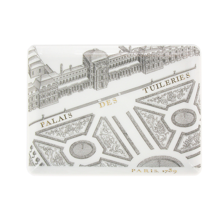 "Turgot Map of Paris" Rectangular plate