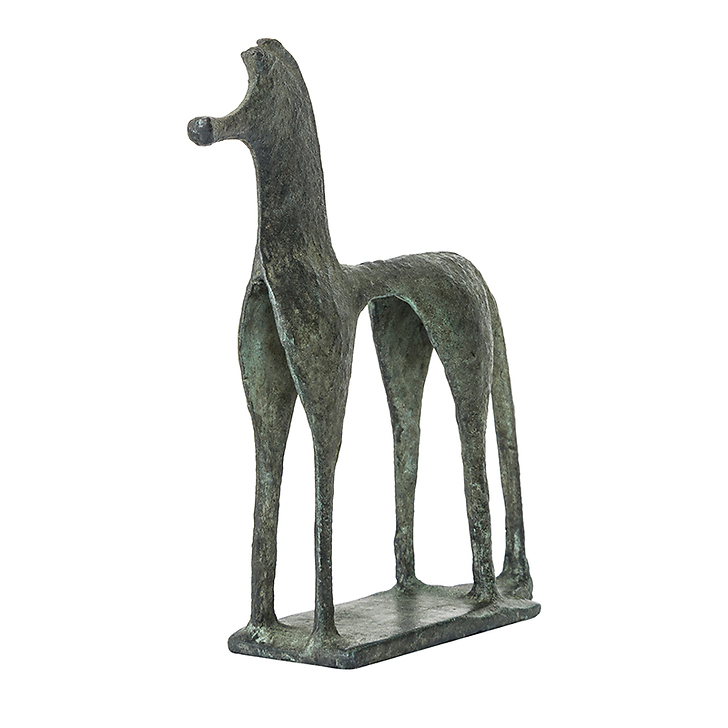 Cheval grec géométrique (Bronze)