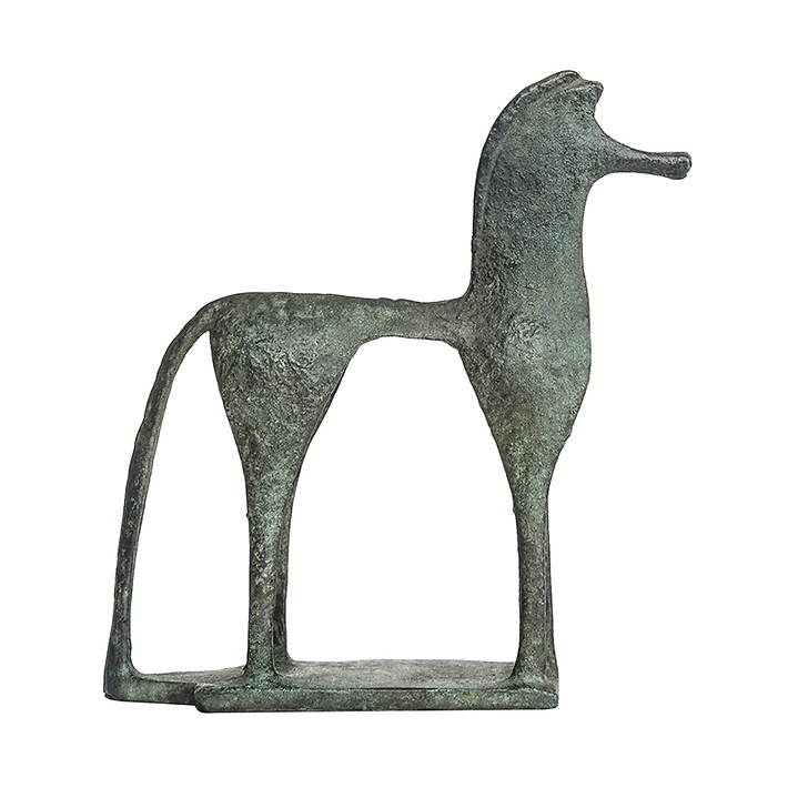 Cheval grec géométrique (Bronze)