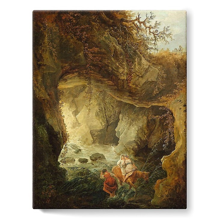 The cave (stretched canvas)
