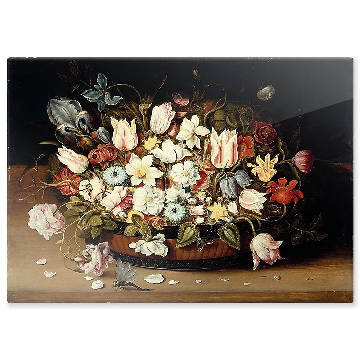 Corbeille de fleurs (panneaux aluminium)