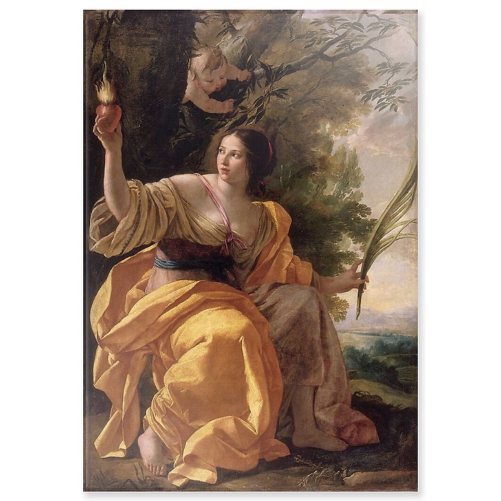La Charité (autrefois : la Foi) (panneaux acryliques)
