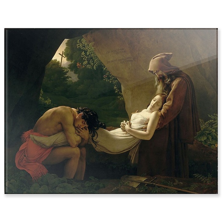 The entombment of Atala also called Atala's funeral (acrylic panels)