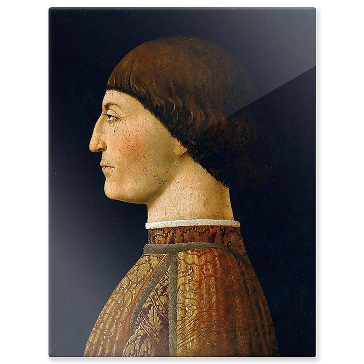 Portrait of Sigismondo Pandolfo Malatesta (aluminium panels)