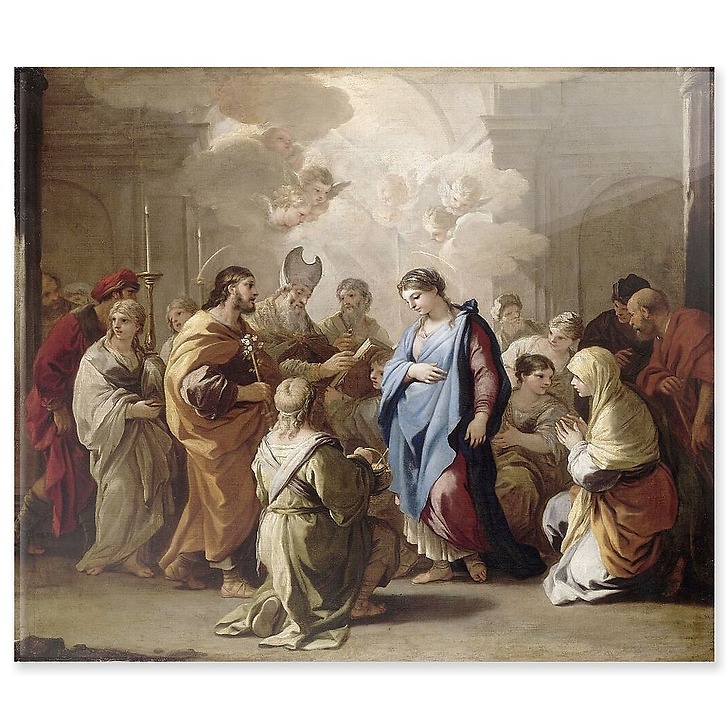 The Marriage of the Virgin Mary (acrylic panels)