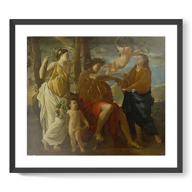 The poet's inspiration (framed art prints)