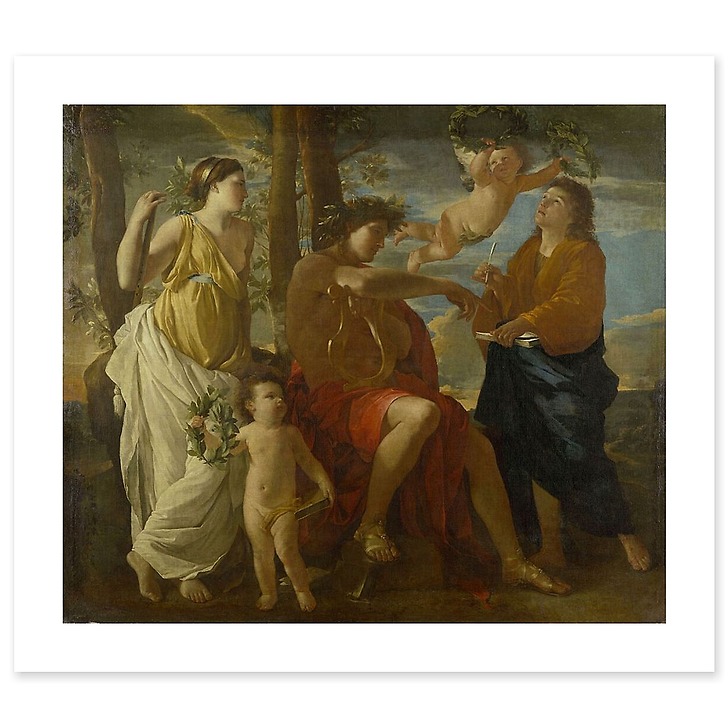 L'Inspiration du poète (toiles sans cadre)