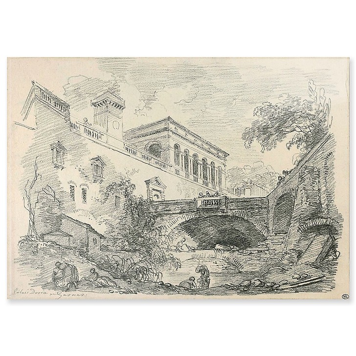 View of the Doria Palace (acrylic panels)