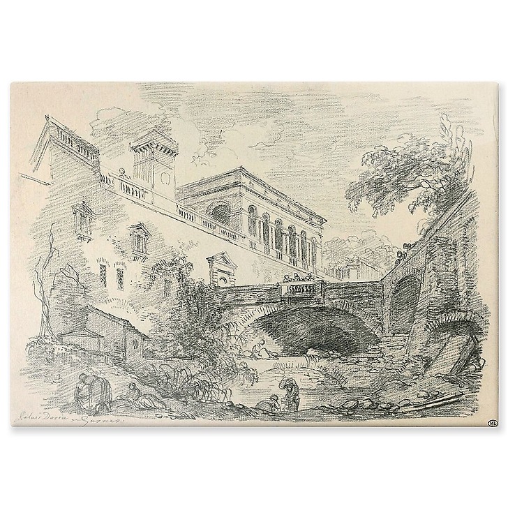 Vue du palais Doria (panneaux aluminium)