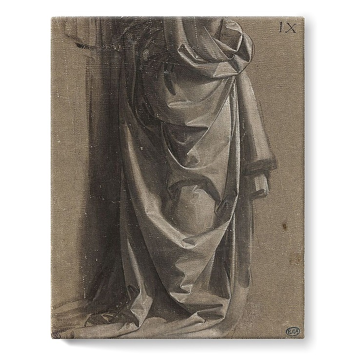 Draperie Jabach IX. Figure debout, de profil (toiles sur châssis)