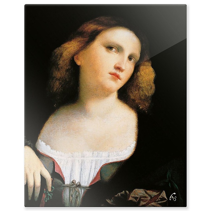 Portrait de femme (aluminium panels)