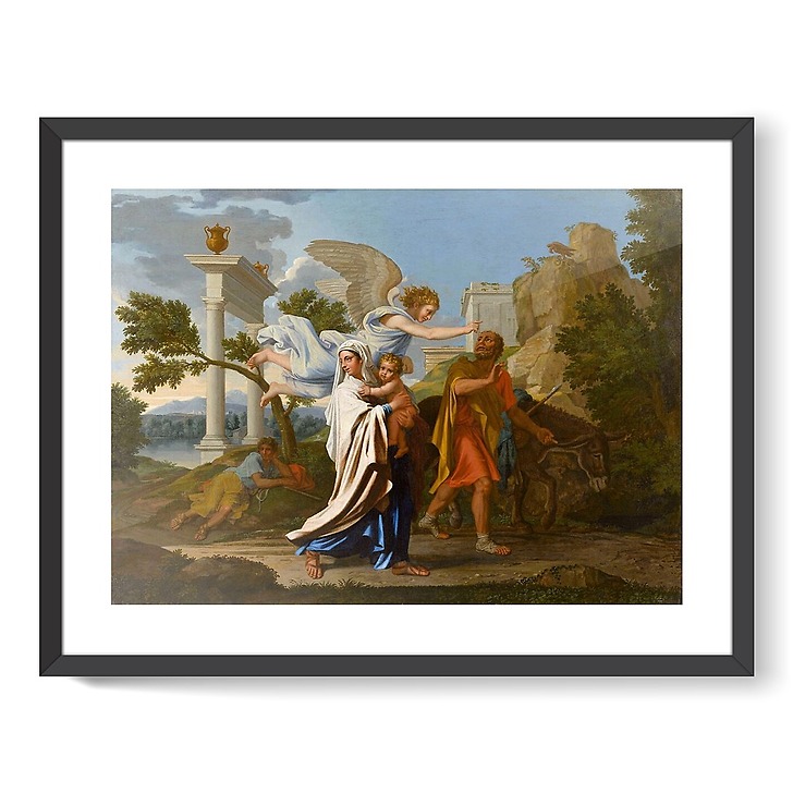 La Fuite en Égypte (affiches d'art encadrées)
