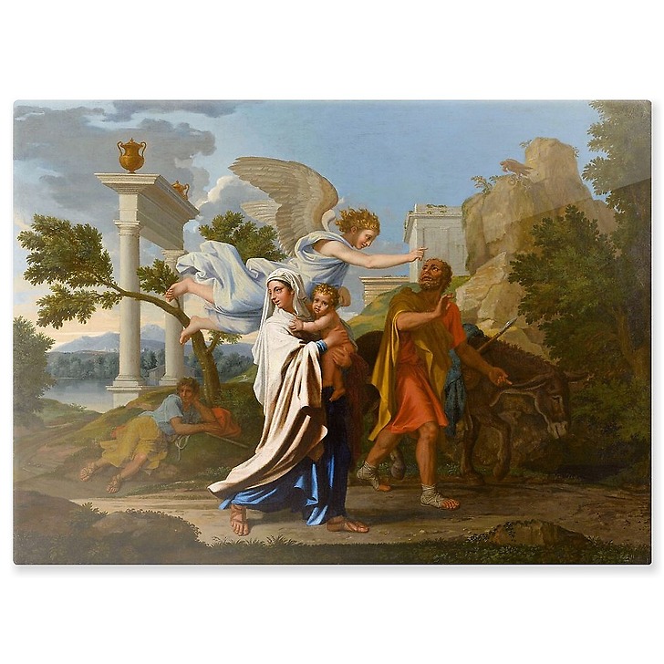 La Fuite en Égypte (aluminium panels)