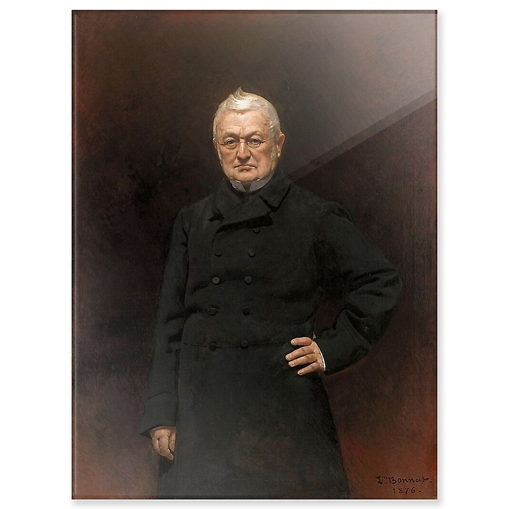 Portrait d'Adolphe Thiers (panneaux acryliques)