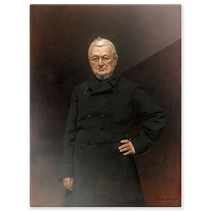 Portrait d'Adolphe Thiers (panneaux aluminium)