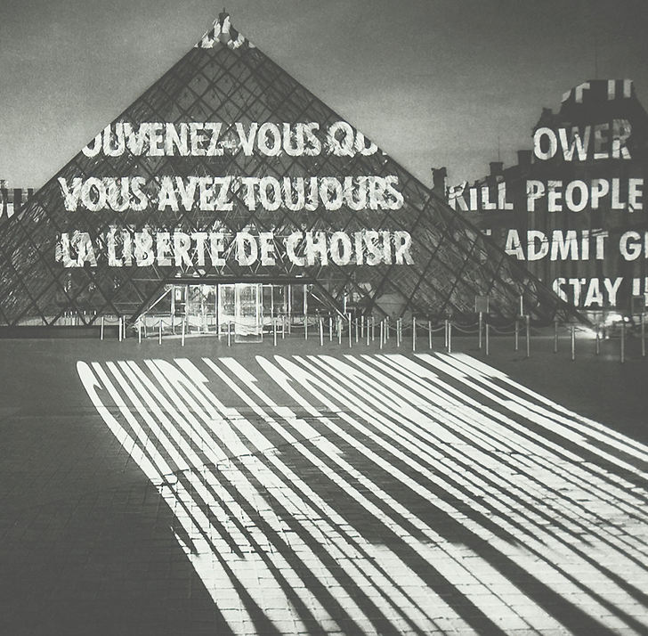 La liberté de choisir, 2006 - Jenny Holzer